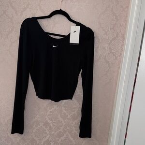 Nike Women's Black Long Sleeve Tee
